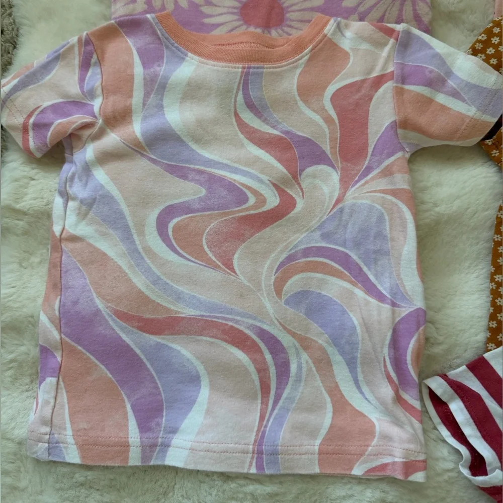 Ralph Lauren🧸 2,Carter’s 2 ,Cat & Jack 2 -Lot of 6 Toddlar T-Shirt at-Home Wear